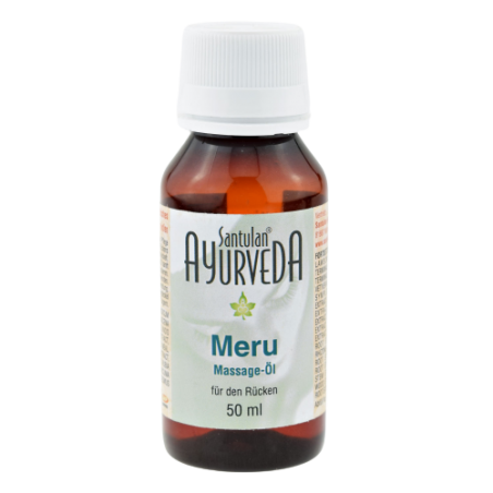 Nugaros ir stuburo nasažo aliejus Kundalini Meru, Santulan Ayurveda, 50ml