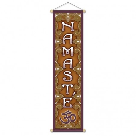 Vėliava-reklamjuostė Namaste, maža, 60cm