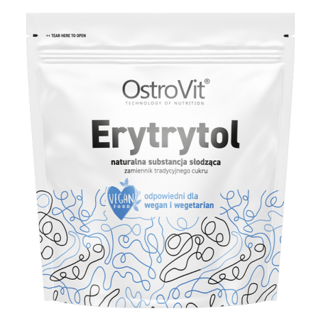 Saldiklis Erythritol, milteliai, OstroVit, 1000g