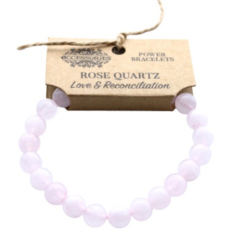 Energy bracelet for love and reconciliation Rose Quartz