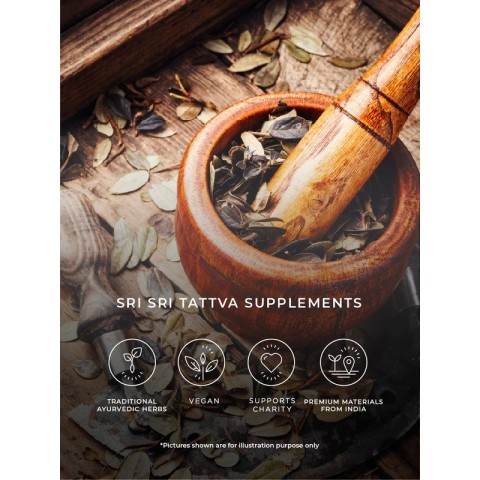 Juodgrūdžių aliejus Nigella, Sri Sri Tattva, 500mg, 30 kapsulių