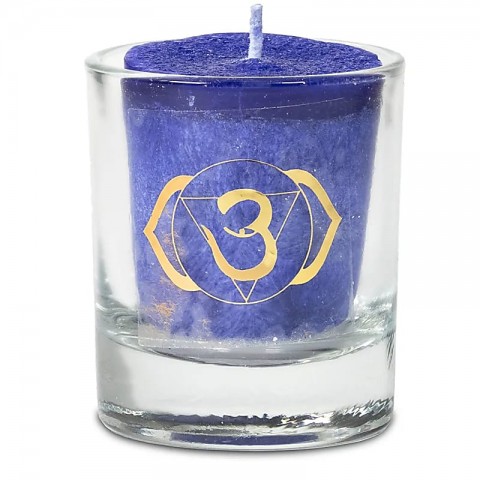 Ароматическая свеча 6-й чакры в подарочной коробке Аджна, Йога Йогини