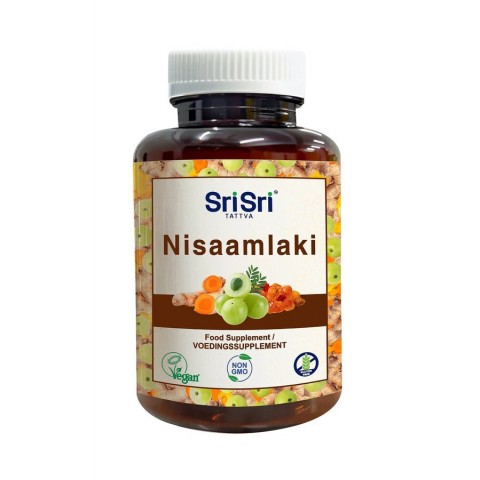 Food supplement Nisaamlaki, Sri Sri Tattva, 60 tablets