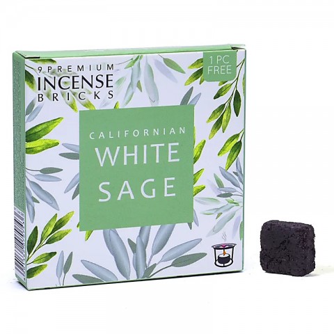 Incense blocks White Sage, Aromafume, 40g