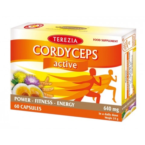 Cordyceps Active, Terezia, 60 capsules
