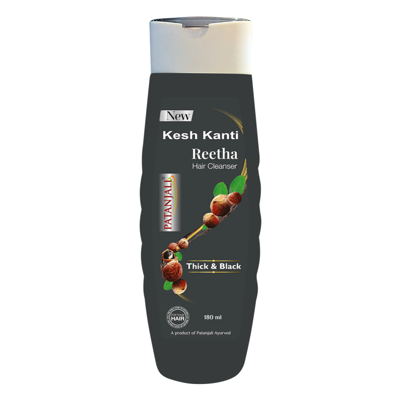 Šampūnas Kesh Kanti Reetha Black, Patanjali, 180ml