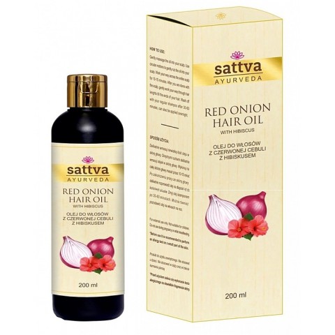 Масло для волос Красный лук, Sattva Ayurveda, 200 мл