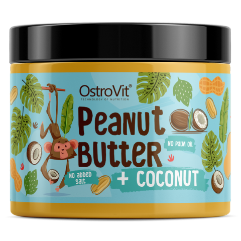 Peanut butter with coconut, OstroVit, 500g