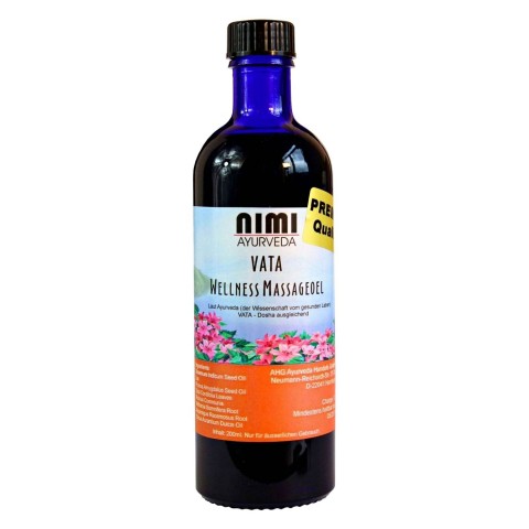 Body oil for dry skin Vata, Nimi Ayurveda, 200 ml