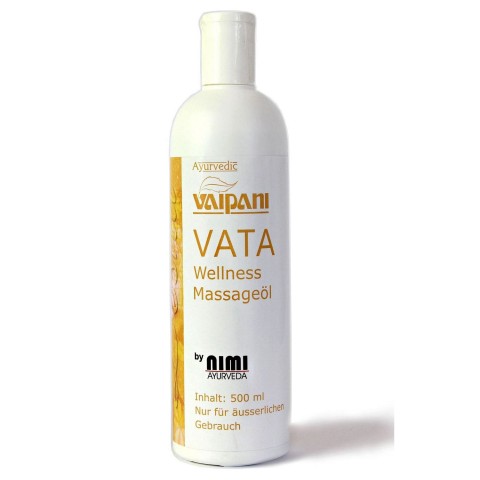 Массажное масло для сухой кожи Vata Premium Wellness, Vaipani, 500 мл