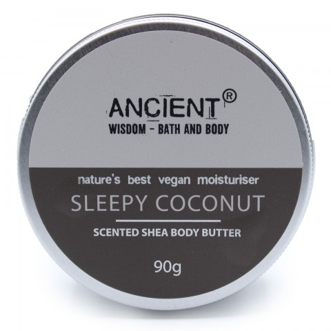Kvapnusis taukmedžių kūno sviestas Sleepy Coconut, Ancient, 90g