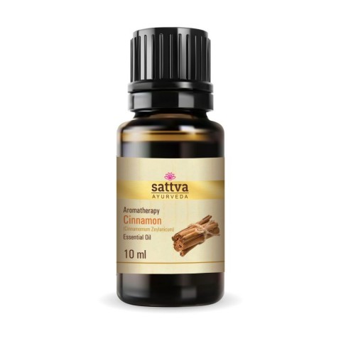 Cinnamon essential oil, Sattva Ayurveda, 10ml