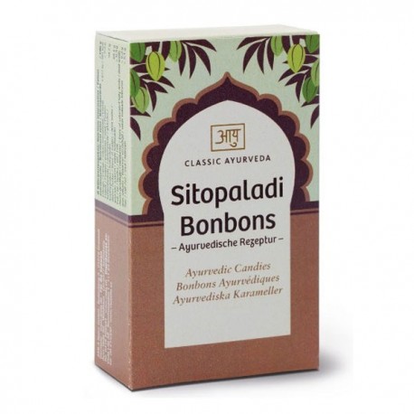 Ajurvediniai ledinukai Sitopaladi, Classic Ayurveda, 50 g Ajurvediniai ledinukai Sitopaladi, Classic Ayurveda, 50 g