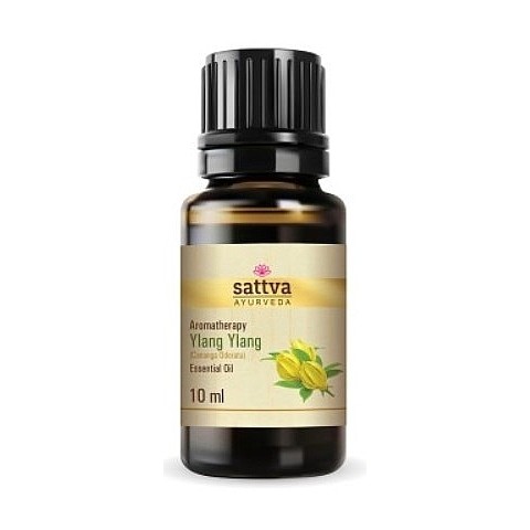 Ylang Ylang Essential Oil, Sattva Ayurveda, 10ml