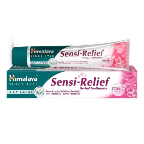 Травяная зубная паста для чувствительных зубов Sensi-Relief, Himalaya, 75 мл