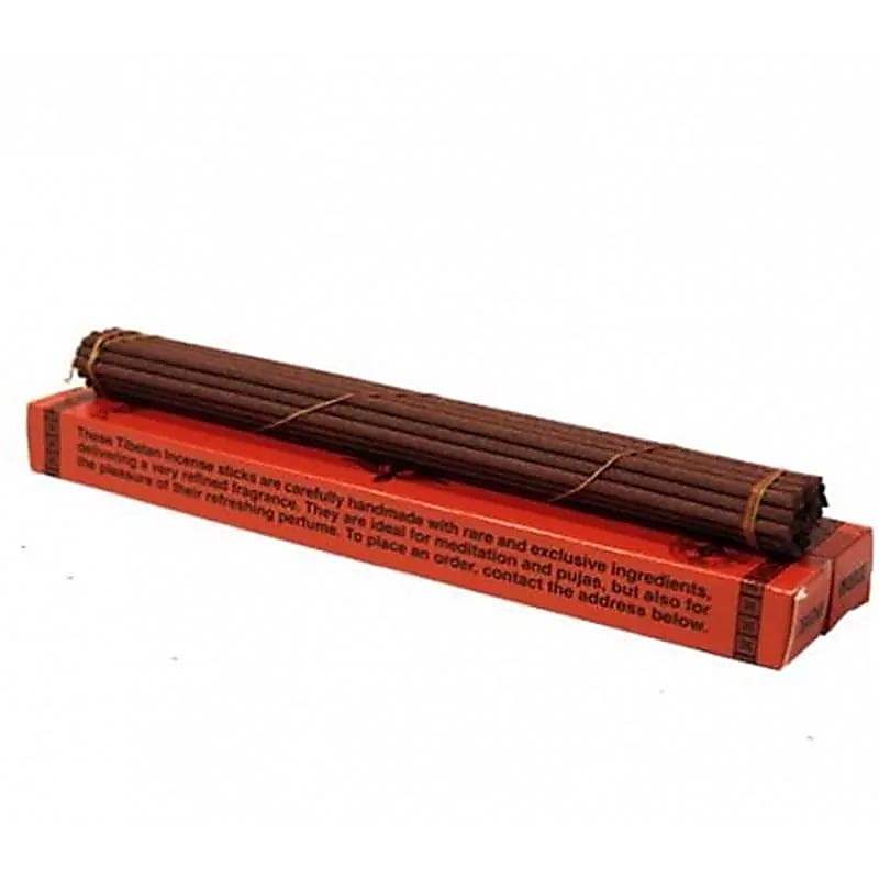 Tibeto tradicinių vaistažolių smilkalų lazdelės raudonoje dėžutėje, 40g