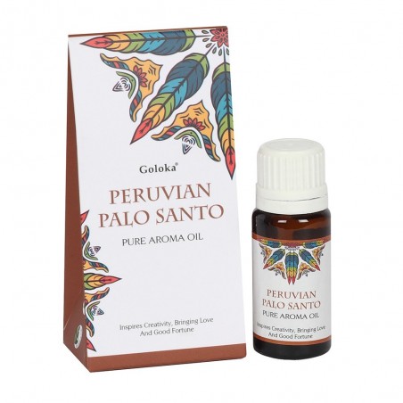 Grynas aromatinis aliejus Peruvian Palo Santo, Goloka, 10ml