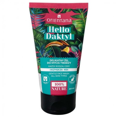 Švelnus veido valymo gelis Hello Daktyl, Orientana, 125ml