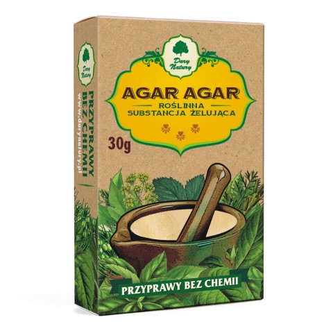 Vegetable gelatine Agar-Agar, Dary Natury, 30g