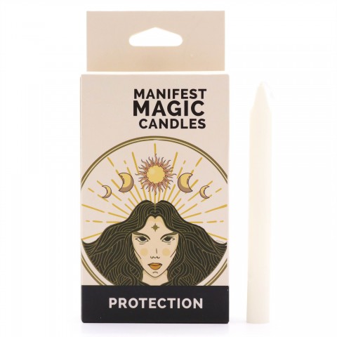 Candles Protection, Manifest Magic, 12 pcs.