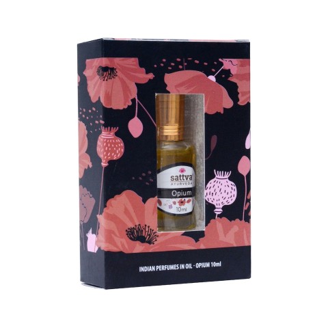 Ayurvedic oil perfume Opium, Sattva Ayurveda, 10ml