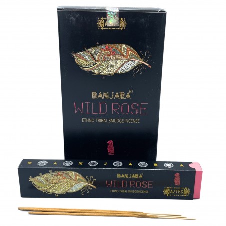 Smilkalų lazdelės Wild Rose, Banjara Tribal, 35g