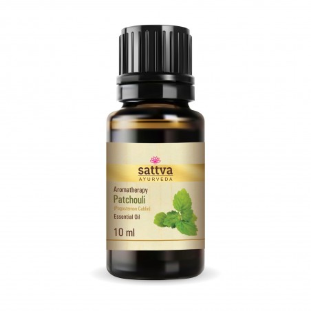 Pačiulių eterinis aliejus, Sattva Ayurveda, 10ml