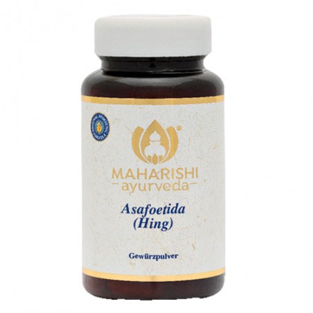 Gryna kvapioji ferula Asafoetida Hing, malta, Maharishi Ayurveda, 50 g