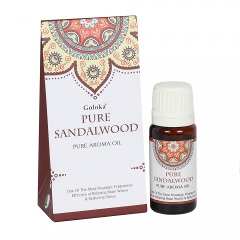 Grynas aromatinis aliejus Pure Sandalwood, Goloka, 10ml