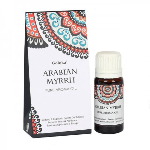 Arabian Myrrh Pure Aromatic Oil, Goloka, 10ml