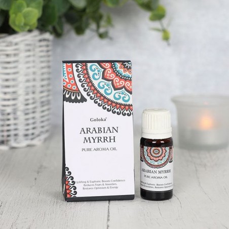 Arabian Myrrh Pure Aromatic Oil, Goloka, 10ml