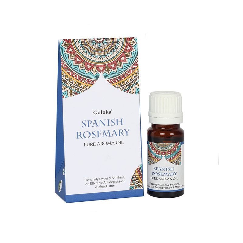 Pure Aromatic Oil Spanish Rosemary, Goloka, 10ml