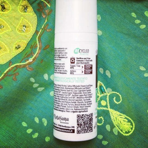 Face cream for combination and oily skin ProAge, Rasayana Biocosmesi, 50ml