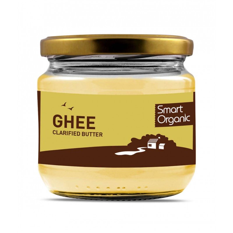 Lydytas ghi sviestas Ghee, Smart Organic, 270g