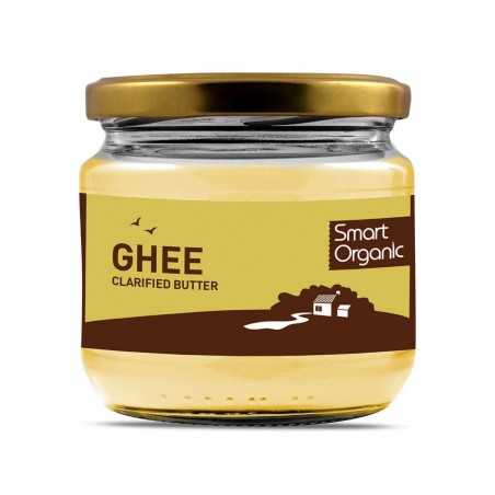 Lydytas ghi sviestas Ghee, Smart Organic, 270g