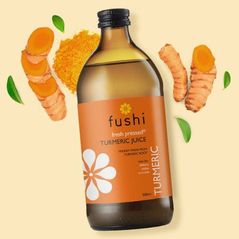 Pure turmeric juice, organic, Fushi, 500ml