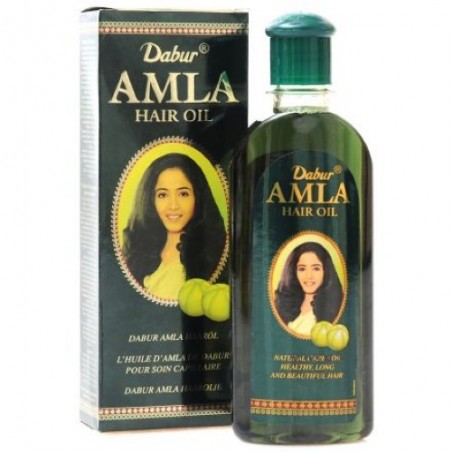 Aliejus tamsiems plaukams Amla, Dabur, 200ml