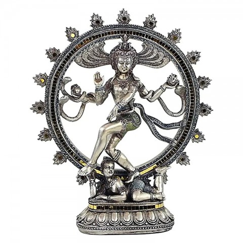 Shiva Nataraj Lord of dance figurine, 34 cm