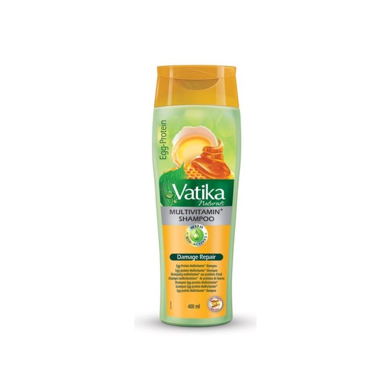 Šampūnas Egg Protein MultiVit, Vatika Dabur, 400 ml