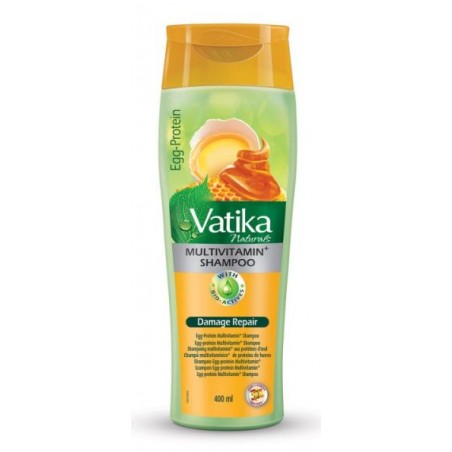 Šampūnas Egg Protein MultiVit, Vatika Dabur, 400 ml