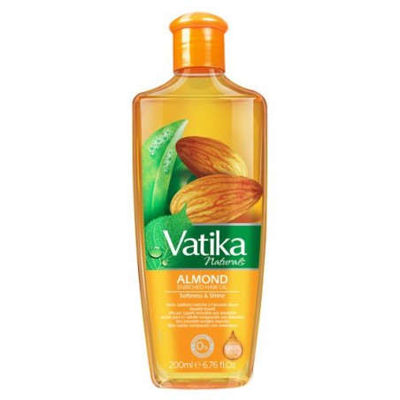 Almond oil for hair, Dabur Vatika, 200 ml