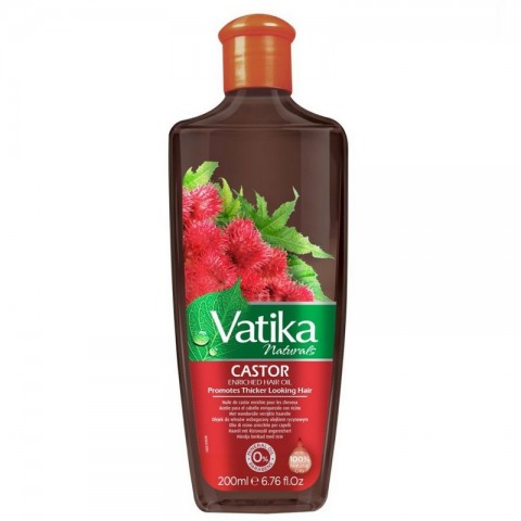Castor oil for hair Multivitamin, Dabur Vatika, 200 ml