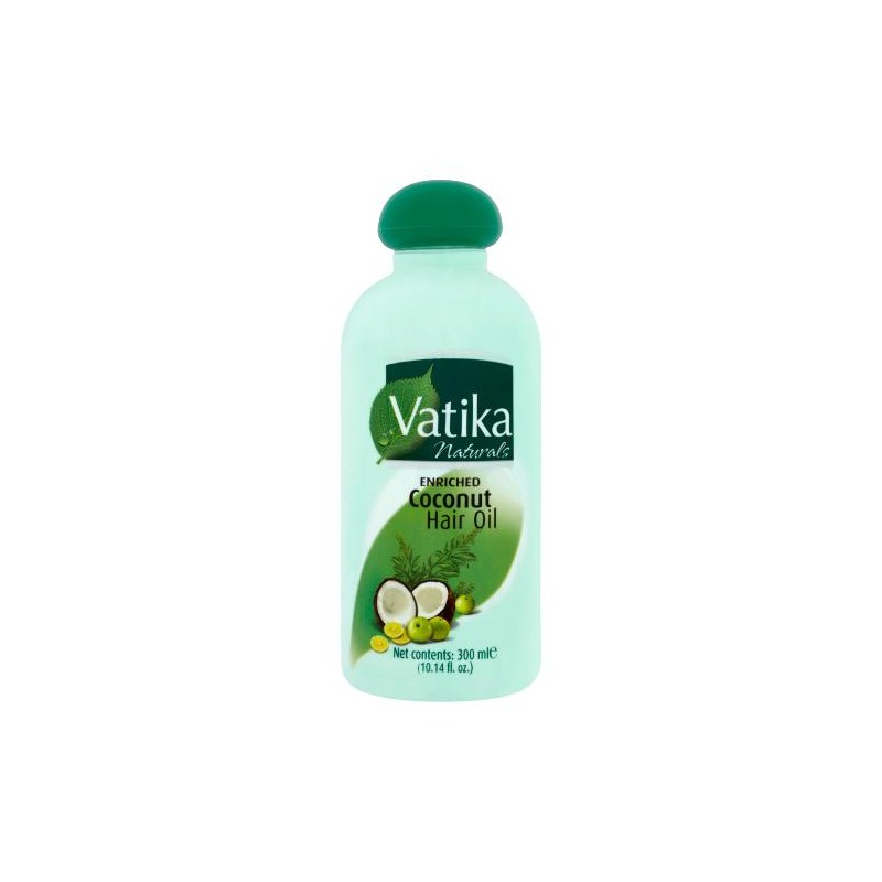 Кокосовое обогащенное масло для волос Coconut, Dabur Vatika, 300 мл