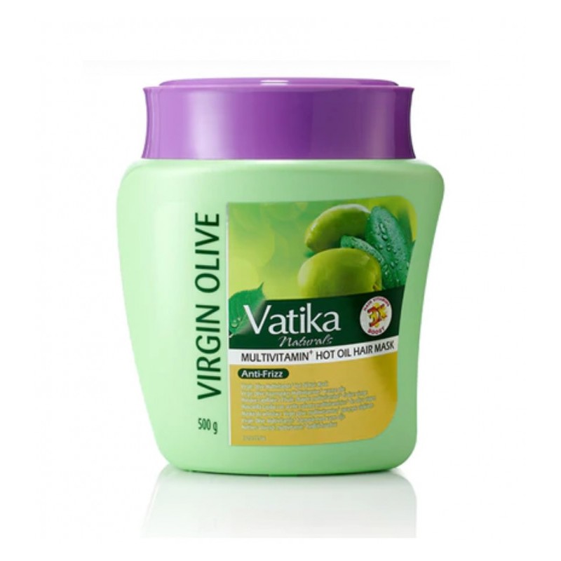 Giliai kondicionuojanti kaukė plaukams Virgin Olive, Dabur Vatika, 500g