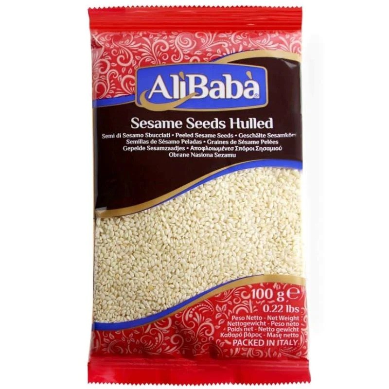 Baltosios sezamų sėklos Sesame Seeds White, Ali Baba, 100g