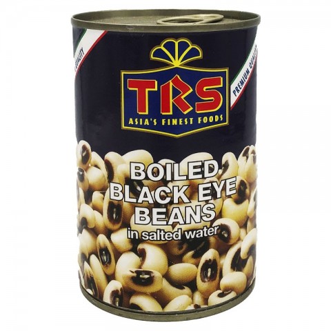 Virtos pupelės Boiled Black Eye Beans, TRS, 400g