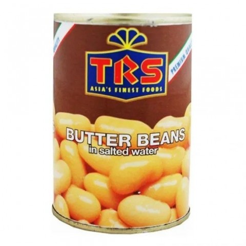 Virtos pupelės Boiled Butter Beans, TRS, 400g