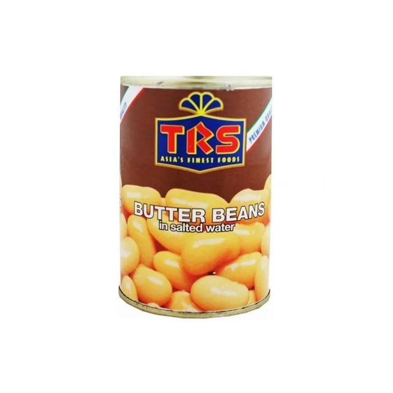 Virtos pupelės Boiled Butter Beans, TRS, 400g