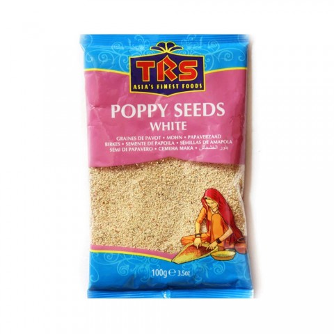 Baltųjų aguonų sėklos Poppy Seeds, TRS, 100g