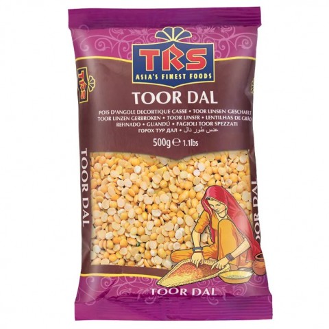 Split yellow lentils Toor Dal, TRS, 500g